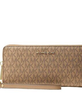 MICHAEL Michael Kors Large Logo Continental Wallet - Husk